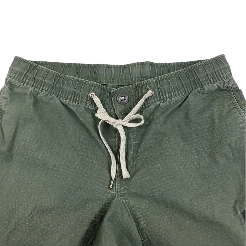 VUORI DuraTerra Ripstop Climber Pants Men M Green Outdoor Everyday Travel Hiking